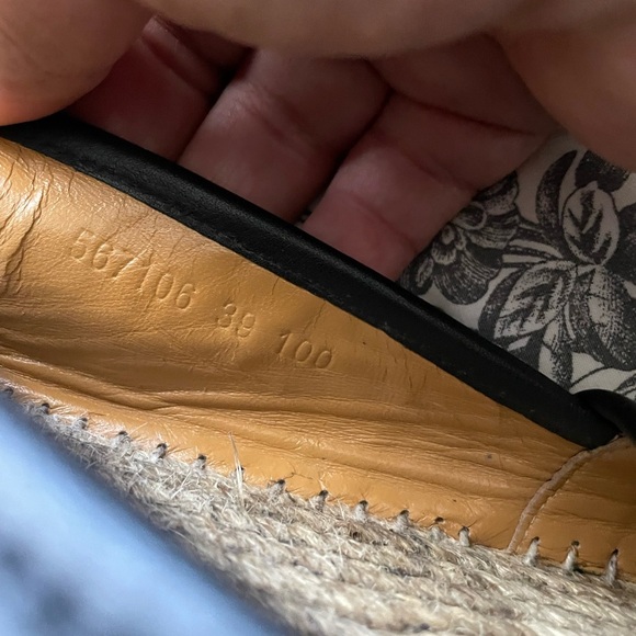 Leather Gucci Black Espadrilles - Picture 2 of 7